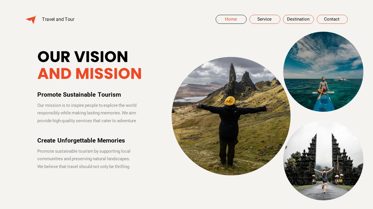Travel And Tour PowerPoint Template, Presentation Templates | GraphicRiver
