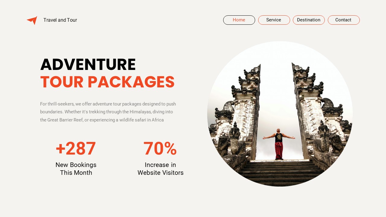 Travel And Tour PowerPoint Template, Presentation Templates | GraphicRiver