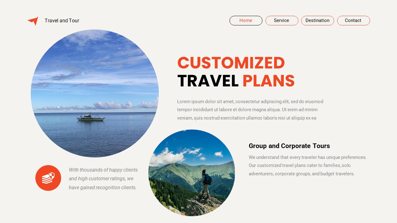 Travel And Tour PowerPoint Template, Presentation Templates | GraphicRiver