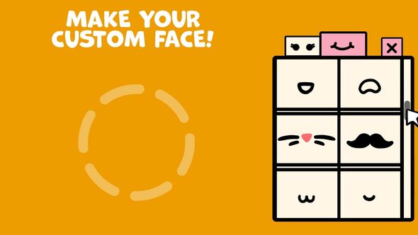 Cartoon Animated Face Pack 04 Premiere Pro template preview