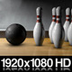 Bowling Ball Close Up Hitting Pins - VideoHive Item for Sale