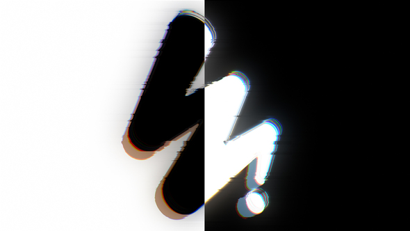 Glitch Logo Reveal Logo Stings template preview