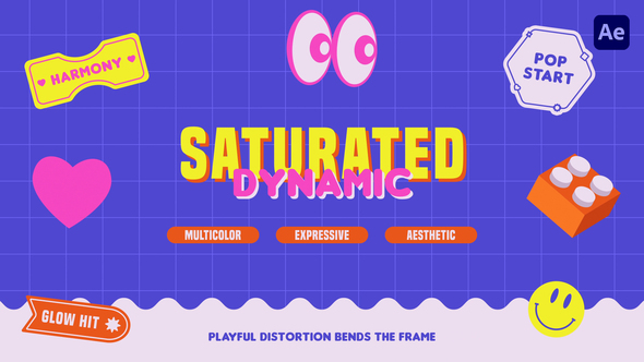 Color Boom Opener Titles Openers template preview