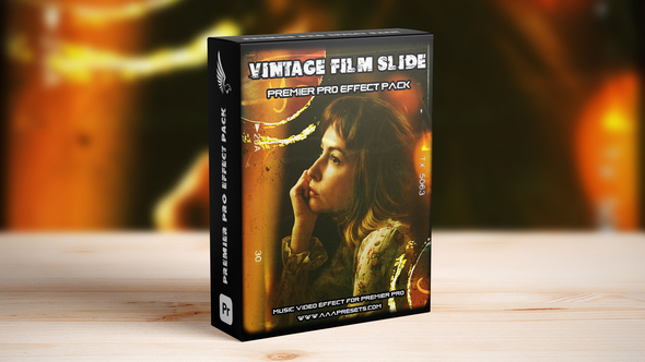 Film Slide Transition in Premiere Pro Premiere Pro template preview
