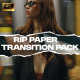 Rip Paper Transition Pack - VideoHive Item for Sale