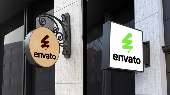 Mock Up Wall Sign Openers template preview