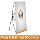 Mini X Banner Mockup