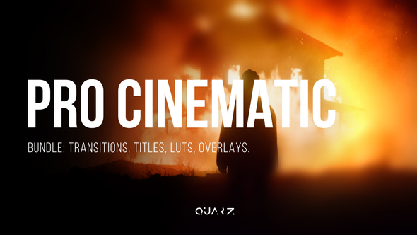 Pro Cinematic Bundle for After Effects – Transitions, Titles, LUTs, Overlays Elements template preview