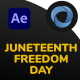 Juneteenth Freedom Day - VideoHive Item for Sale