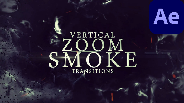 Vertical Zoom Smoke Transitions Elements template preview