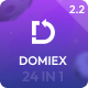 Domiex - Admin & Dashboard Template