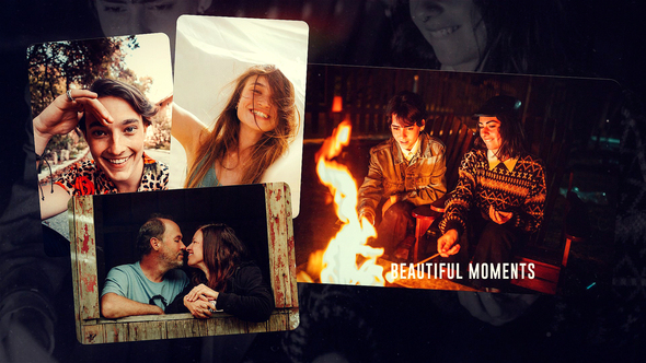 Memories Photo Slideshow Video Displays template preview