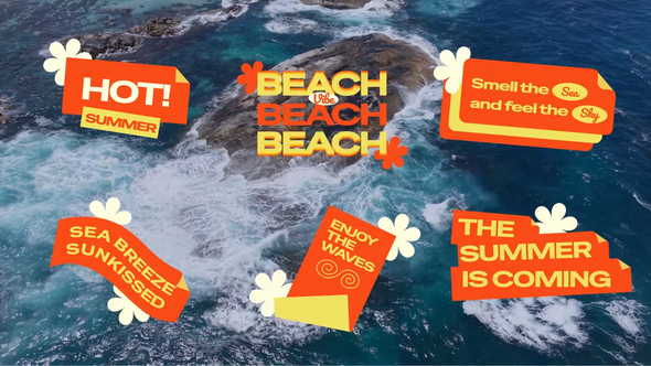 Paper Folding Titles Openers template preview