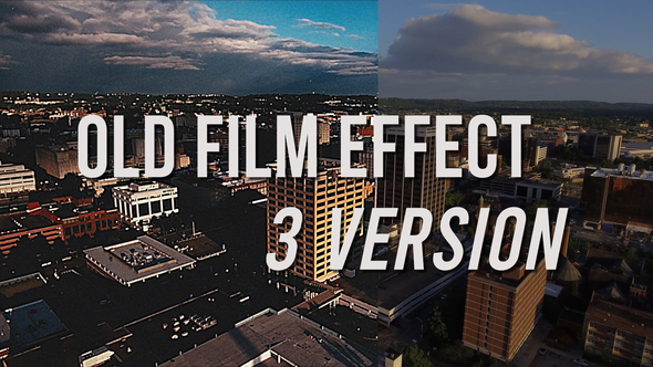 Old Film Effect Elements template preview