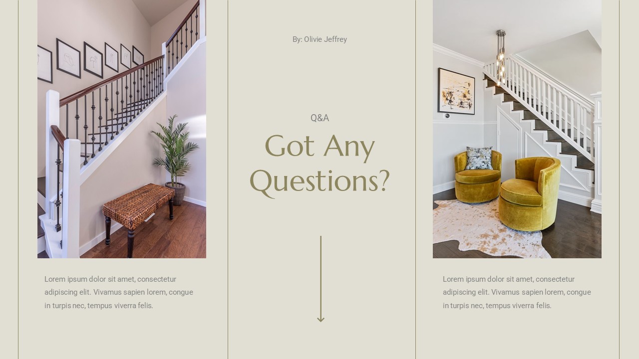 Interior Design PowerPoint Template, Presentation Templates | GraphicRiver