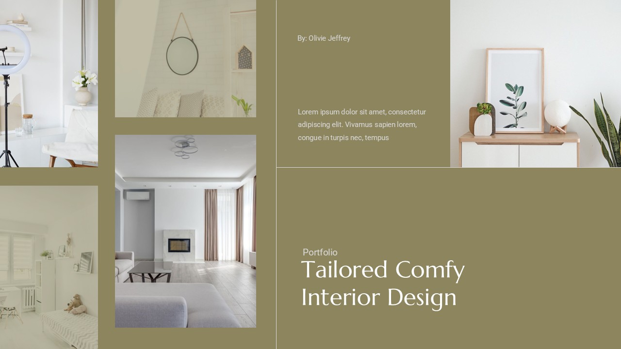 Interior Design PowerPoint Template, Presentation Templates | GraphicRiver