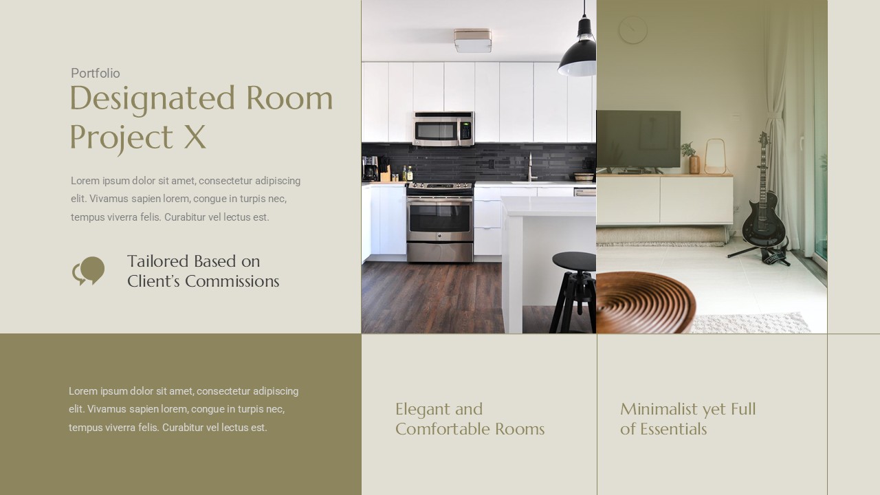 Interior Design PowerPoint Template, Presentation Templates | GraphicRiver