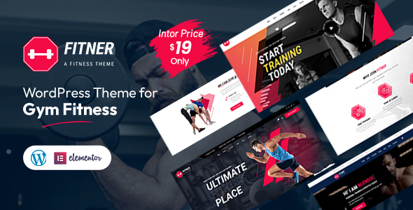 Fitner | Gym Fitness WordPress Theme