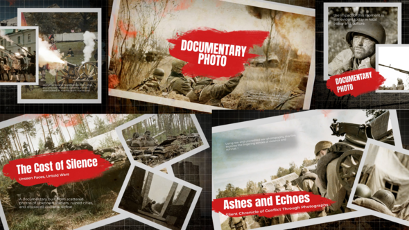 Documentary Photo Video Displays template preview