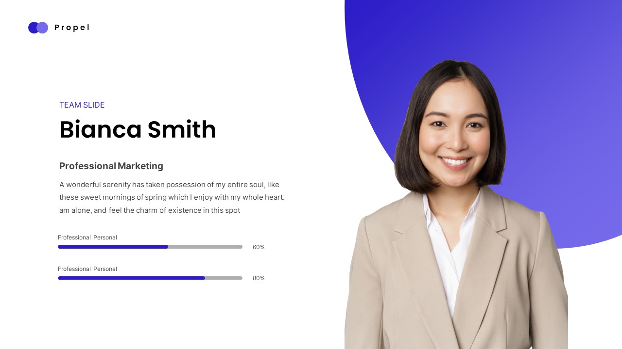 Propel - Mobile App & SAAS PowerPoint Template, Presentation Templates