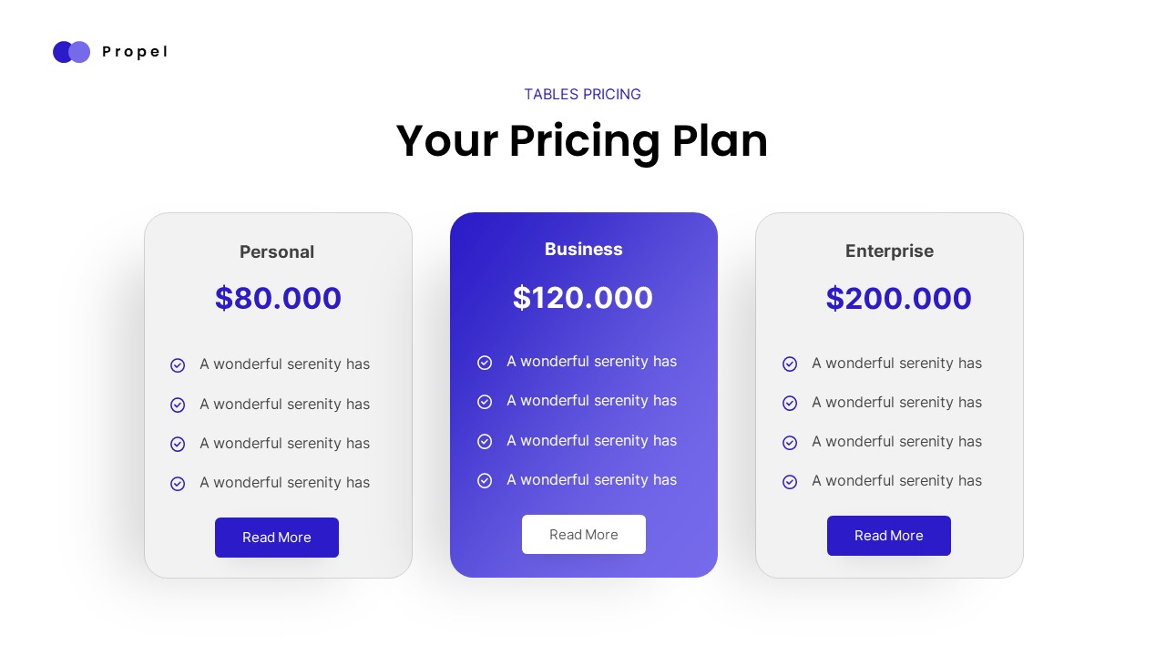 Propel - Mobile App & SAAS PowerPoint Template, Presentation Templates