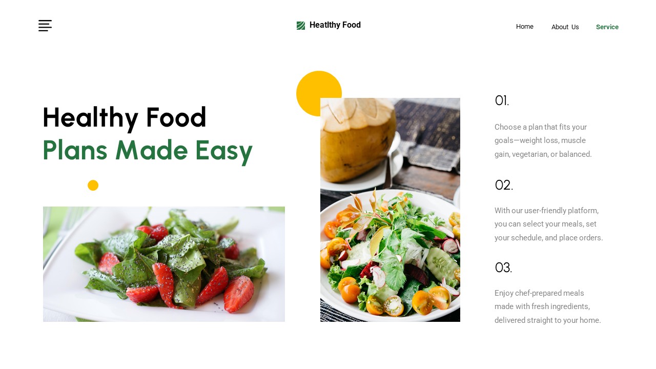Healthy Food PowerPoint Template, Presentation Templates | GraphicRiver