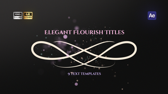 Elegant Classical Titles Titles template preview