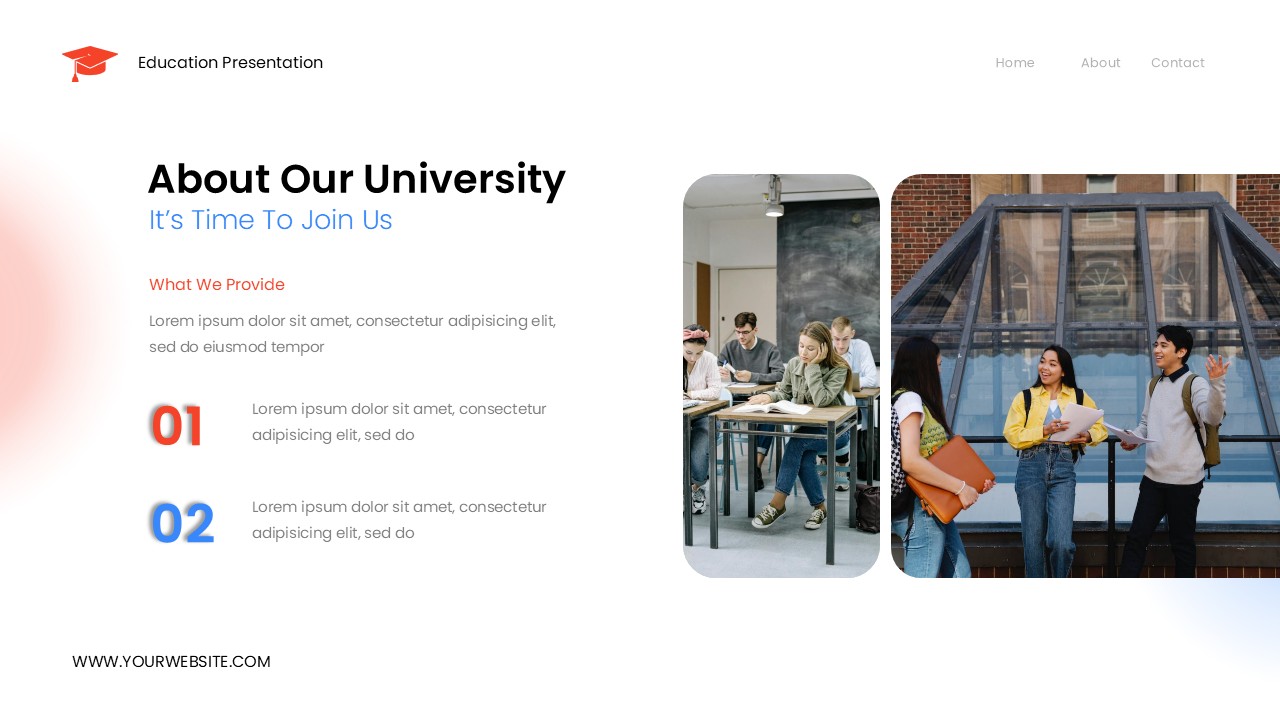 University Education Presentation, Presentation Templates | GraphicRiver