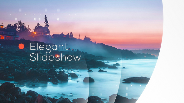 Abstract Elegant Slideshow Video Displays template preview