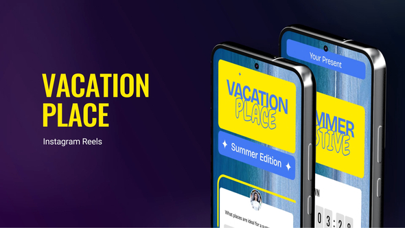 Story Instagram Party Video Displays template preview