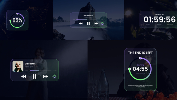 UI Mobile Phone V.2 Elements template preview