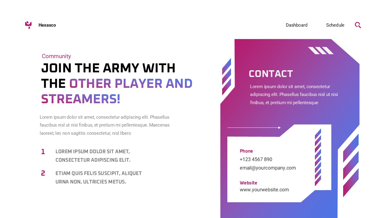 Game Streamer PowerPoint Template, Presentation Templates | GraphicRiver