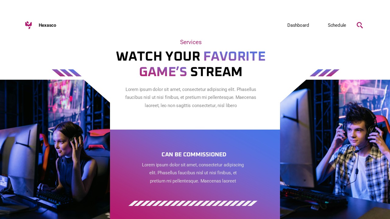 Game Streamer PowerPoint Template, Presentation Templates | GraphicRiver