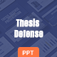 Thesis Defense PowerPoint Presentation Template