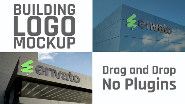 Building Logo Mockup Openers template preview