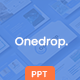 Onedrop - Water PowerPoint Business Presentation Template