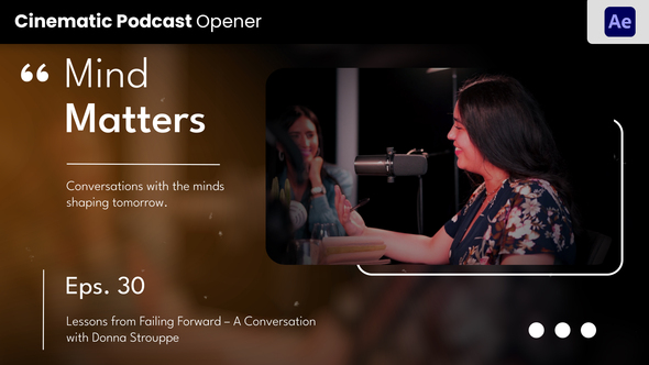 Podcast Opener Openers template preview