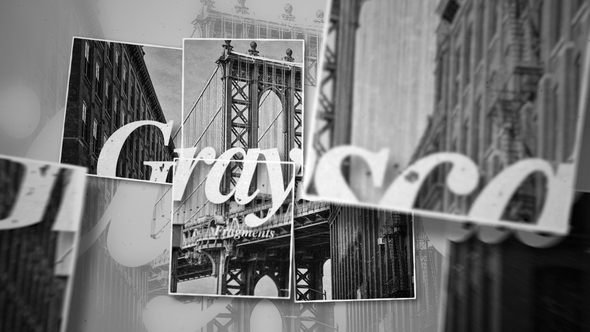 Grayscale Urban Frames Openers template preview