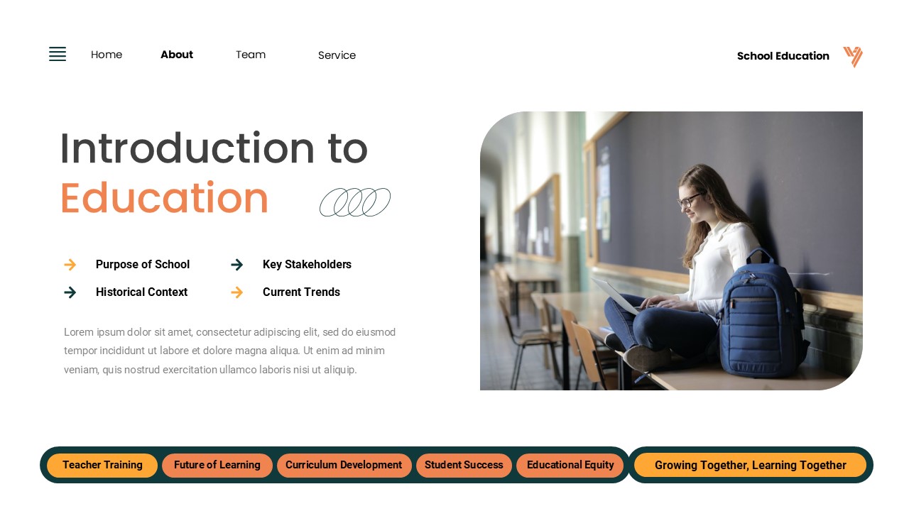 School Education Google Slide, Presentation Templates | GraphicRiver