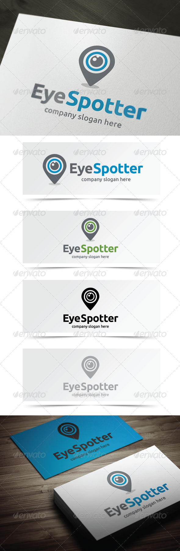 Eye Spotter - Objects Logo Templates