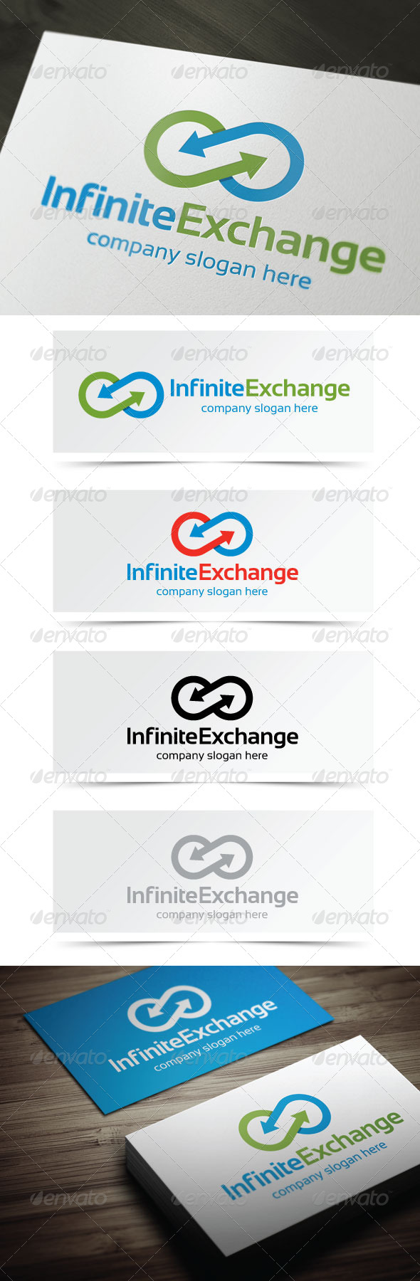 Infinite Exchange - Abstract Logo Templates