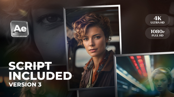 Slideshow Universal Version 3 Video Displays template preview