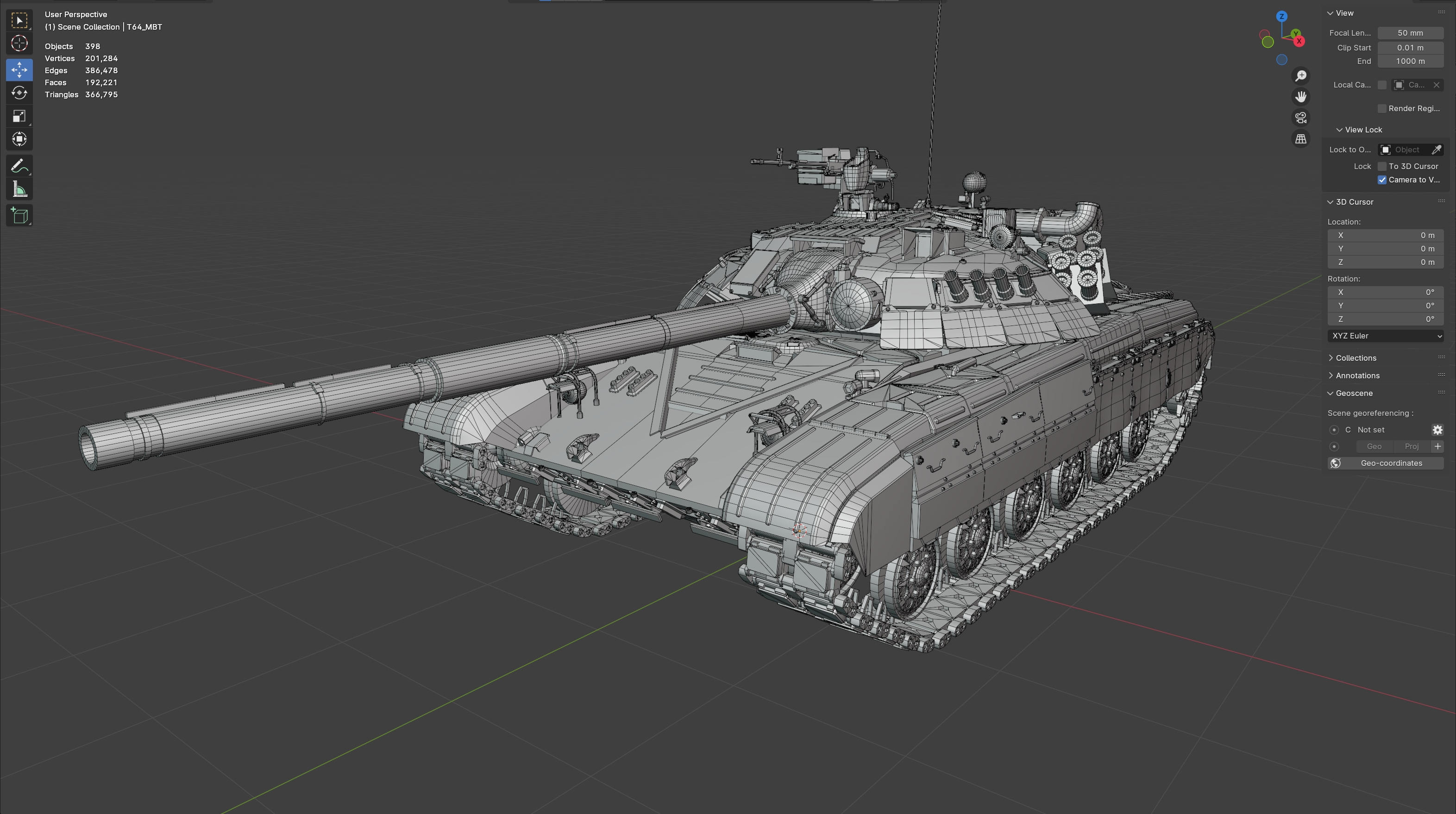 T64 Main Battle Tank by TurboCG | 3DOcean
