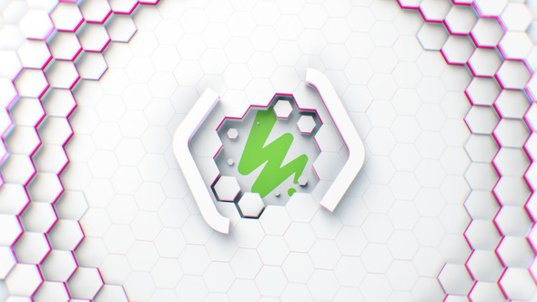 Honeycomb Field Logo Openers template preview