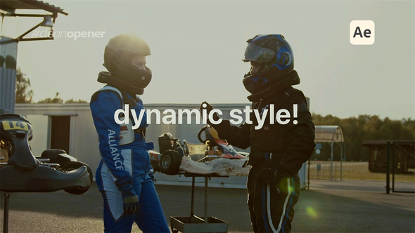 Clean Opener for After Effects Openers template preview