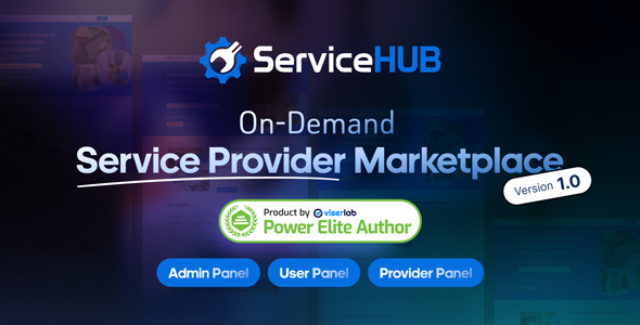 ServiceHUB – On Demand Service Provider Marketplace