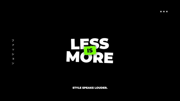 Urban Titles Titles template preview