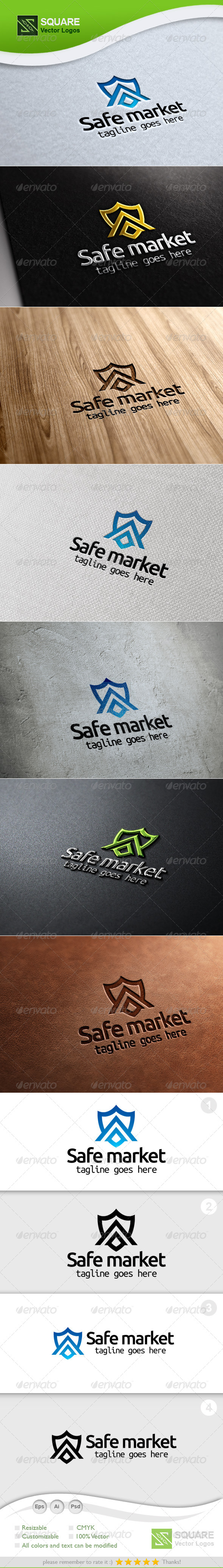 Shield, Market Vector Logo Template - Symbols Logo Templates