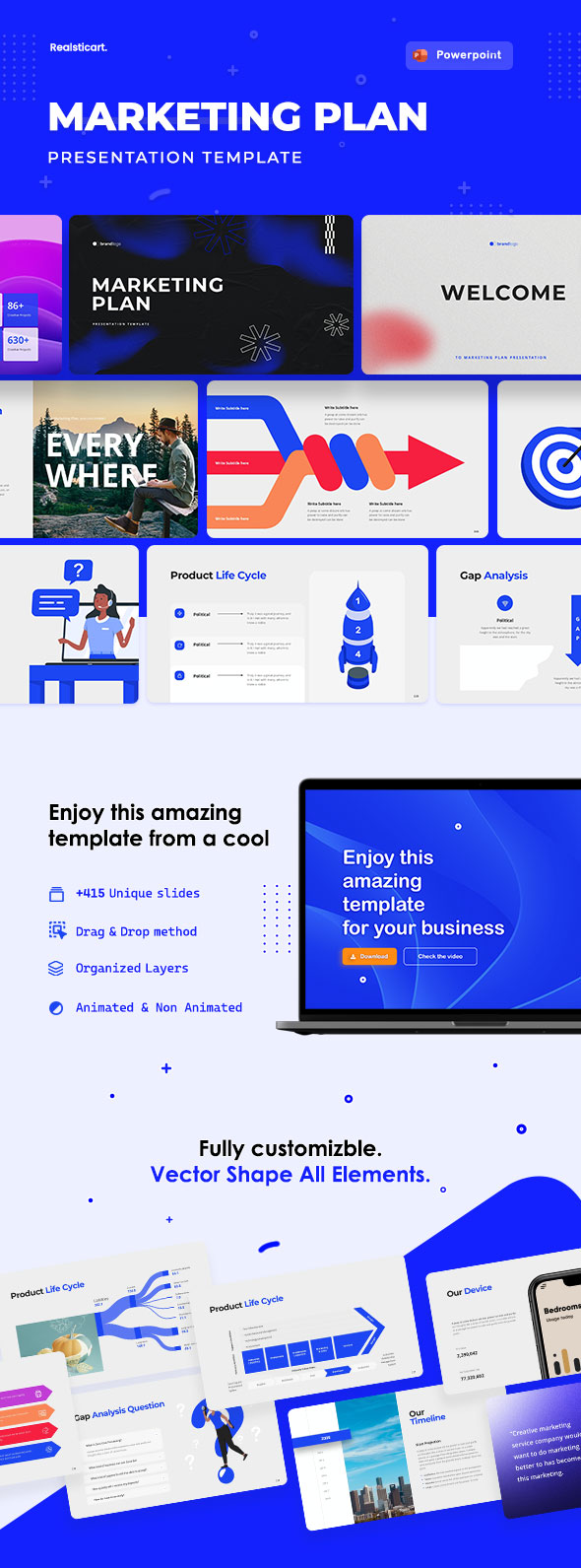 Marketing Plan PowerPoint Template