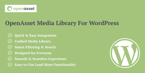 OpenAsset Media Gallery for WordPress